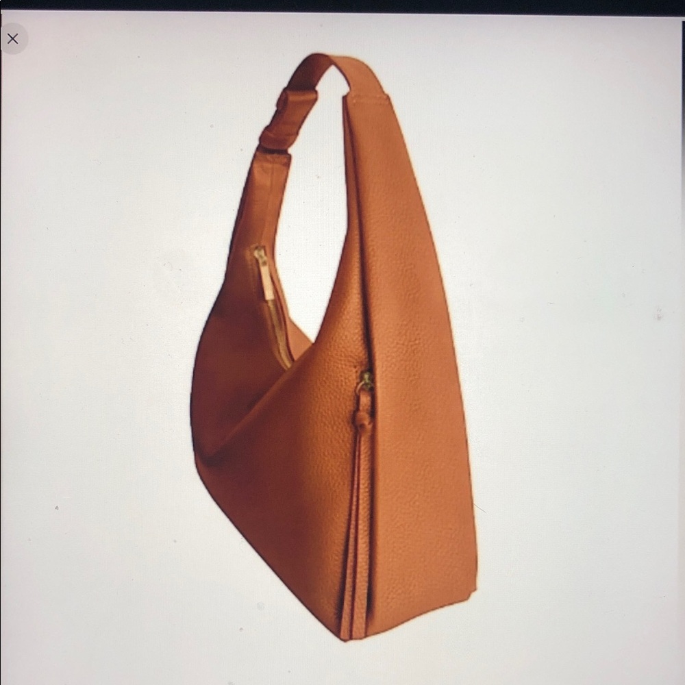 Tote Le Monde Pink Buttery Soft Pebbled Leather Barcelona Bag NWOT